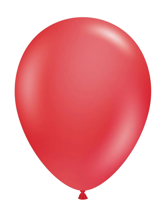 Red Tuftex Latex Balloons