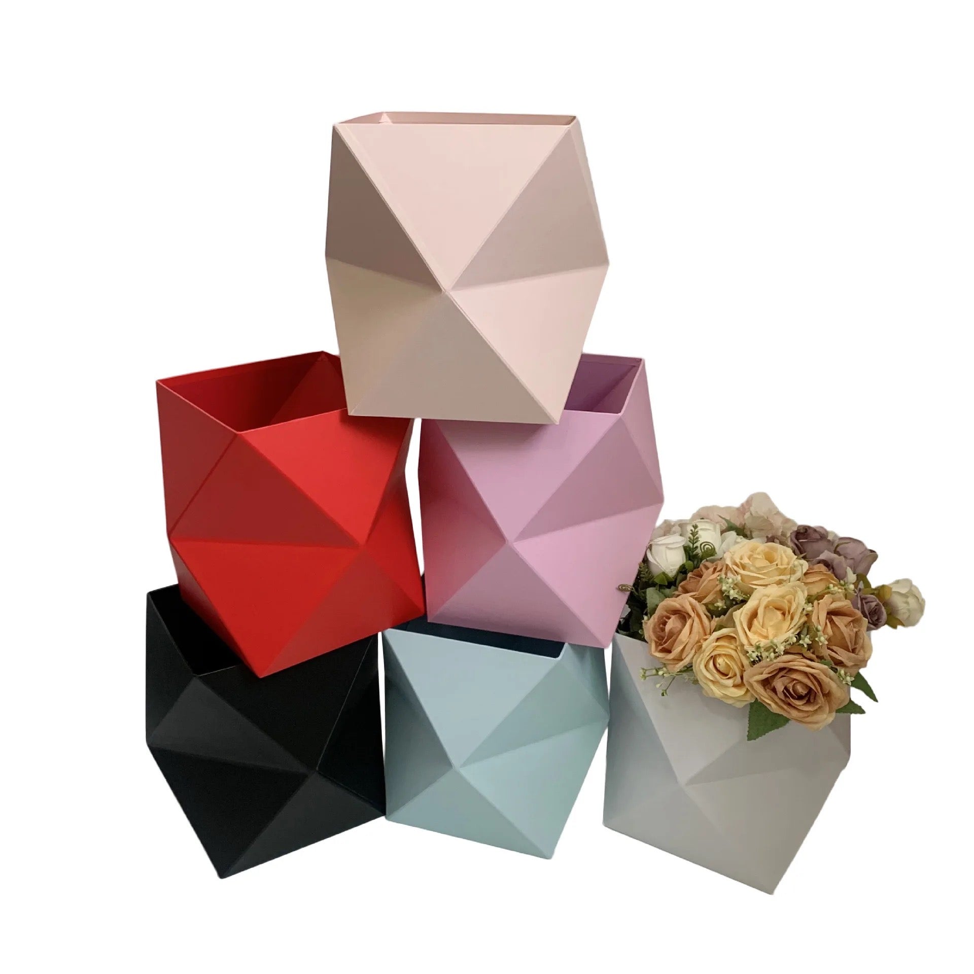 Diamond flower box