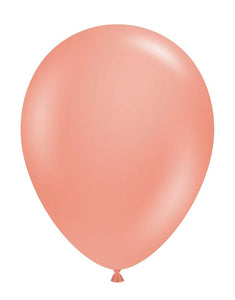 Pearlized Rose Gold Tuftex Latex Balloons