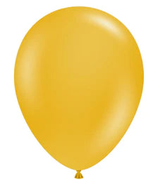 Mustard Tuftex Latex Balloons