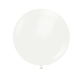 White Tuftex Latex Balloons