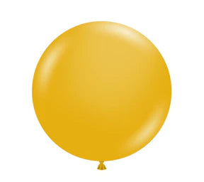 Mustard Tuftex Latex Balloons