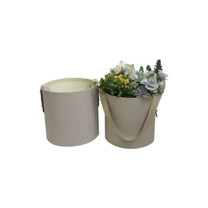 Nude Terciopelo Flower Box Set of 2