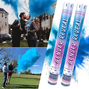 Gender reveal smoke bombs