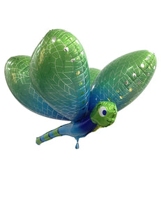 Buttlerfly and Dragonfly foil balloons